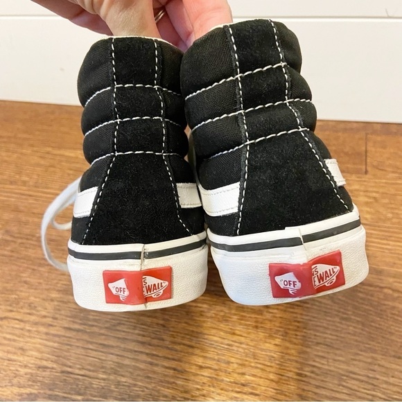 Vans | Unisex High Top Classic Black Skater Shoe Size Women’s 6.5/Men’s 5 - Picture 8 of 9